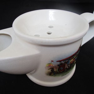 mid century shaving mug &#39;her Majesty&#39; by burrell 1897.
