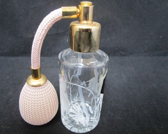 Atomizzatore di profumo vintage Stuart Crystal