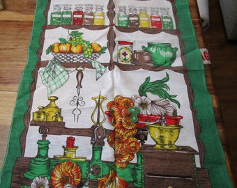 vintage tea towel