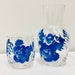 Set Di 4 Sottobicchieri In Vetro Decorativi GGB Summer Meadow, Con Motivo Floreale - 2