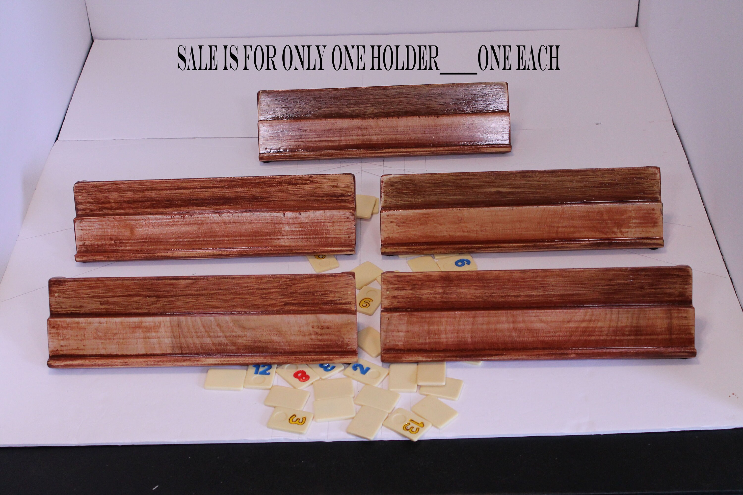 Rummikub Tile Holder Dark Etsy Israel