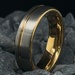 see more listings in the Gold Tungsten Rings section