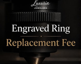 Laser Engraved Ring Fee