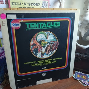 Cult Sci Fi Vintage Ced Video Disc Tentacles