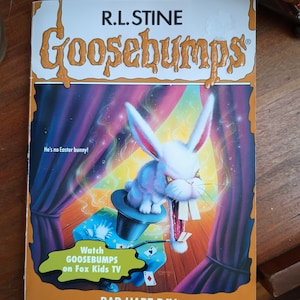 R.L Stine Goosebumps Bad Hare Day - Etsy