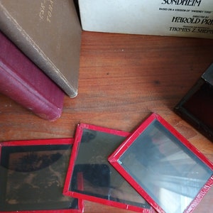 Magic lantern glass slides