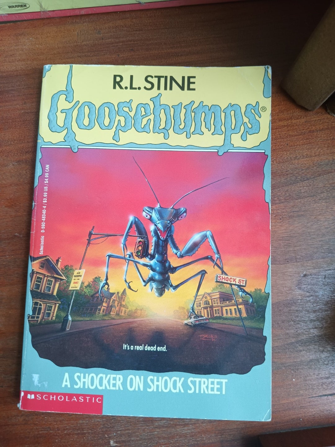 A Shocker on Shock Street Goosebumps Etsy