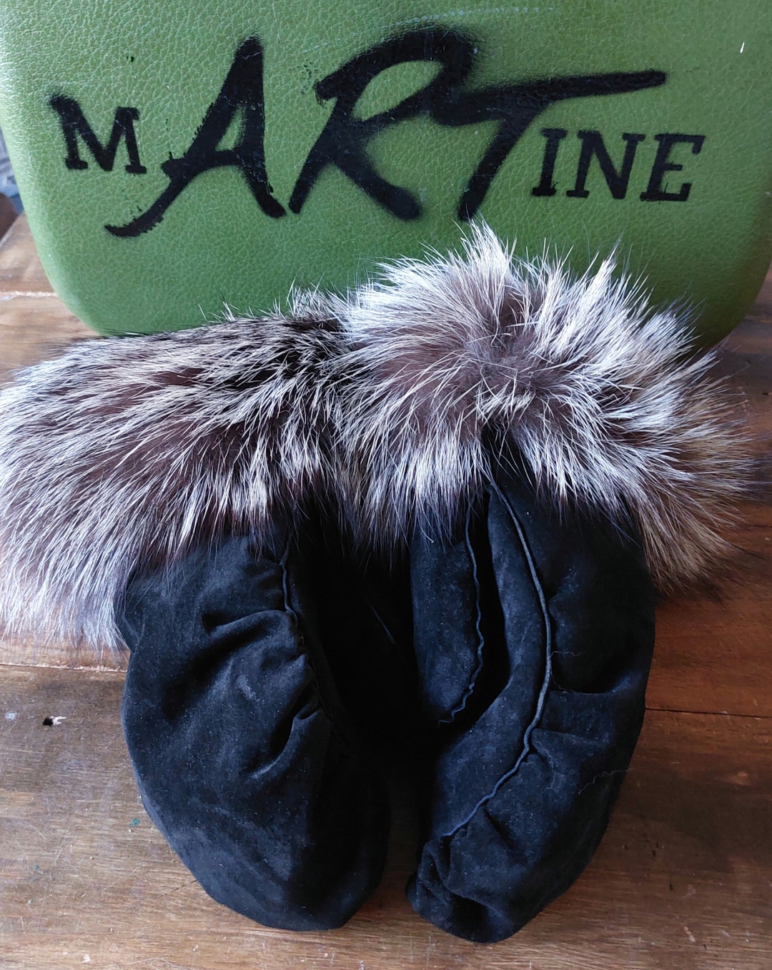 Mitaine Pilote Homme Allure Noir - Mitaine En Cuir Noir Homme | PAUL MARIUS