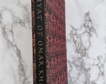 Vintage Rubaiyat of Omar Khayyam: 1947 Illustrated Book Club Edition