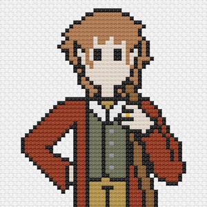 Bilbo Baggins - Cross Stitch Pattern