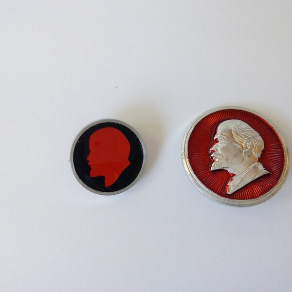 Soviet pin badge Lenin  pin Enamel  badges Collectable badges  Soviet vintage pin Made in USSR  pin Rare Lenin pin Communist pin