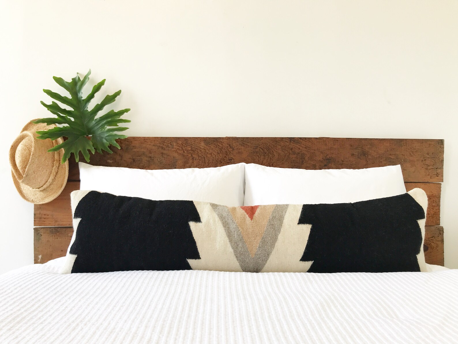 Wool Lumbar Pillow Cover Boho Lumbar Pillow Southwest Lumbar Etsy