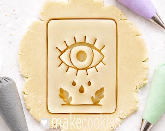 Tarot Card Cookie Cutter - Magic Halloween - Fondant and Clay Cutters