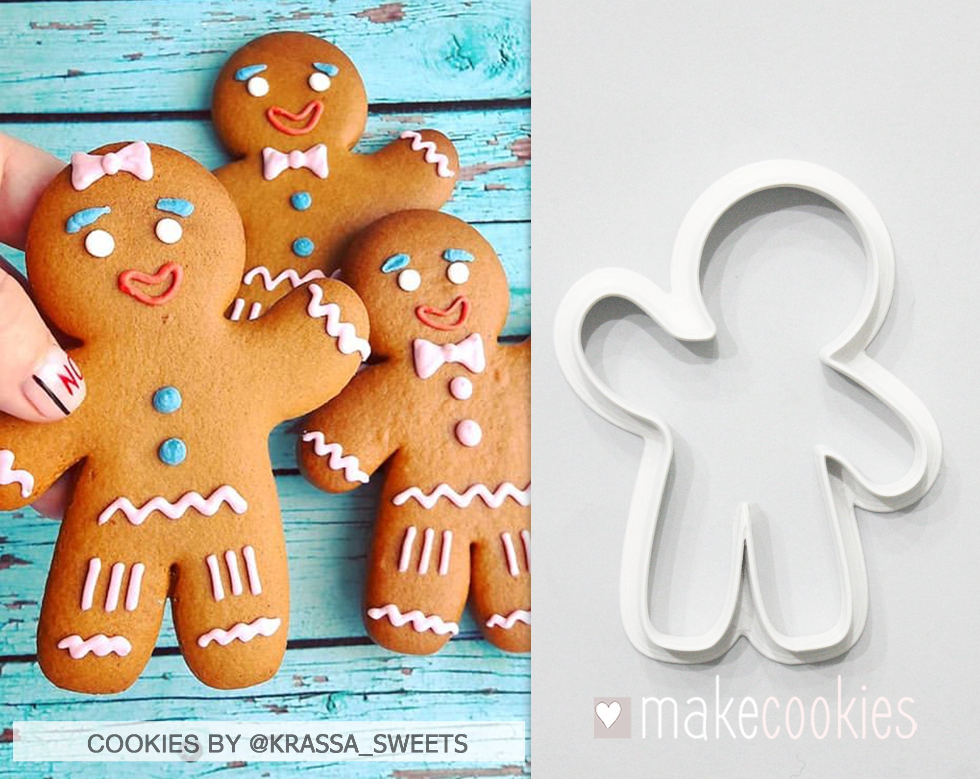 Gingerbread Man Cookie Cutter