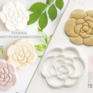 Flower Cookie Cutter for Mother&#39;s Day Fondant Clay Cutter