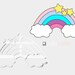 Rainbow 4 Cookie Cutter