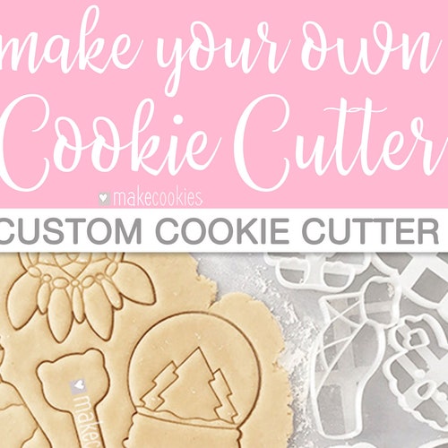 Custom Logo Cookie Cutter on Your Design or Photo. Etsy