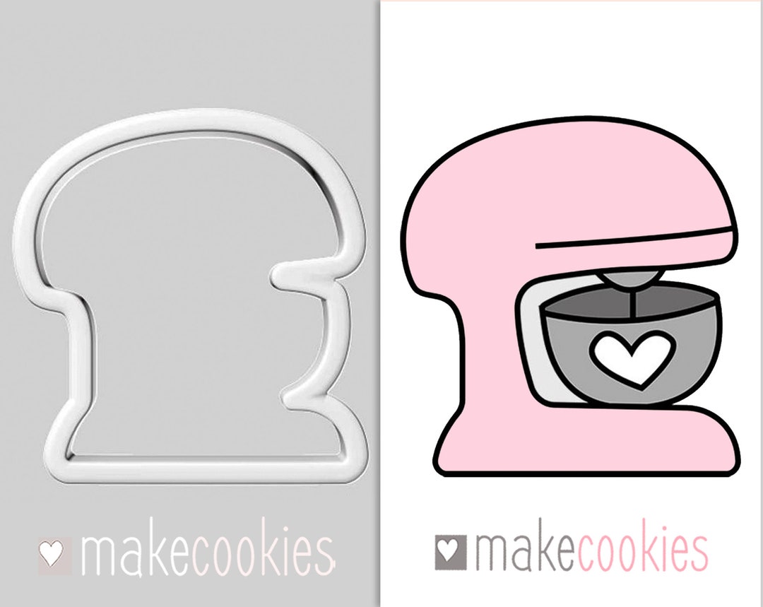 Mixer Cookie Cutter, Stand Mixer Cookie Cutter, Kitchen Mixer Cookie