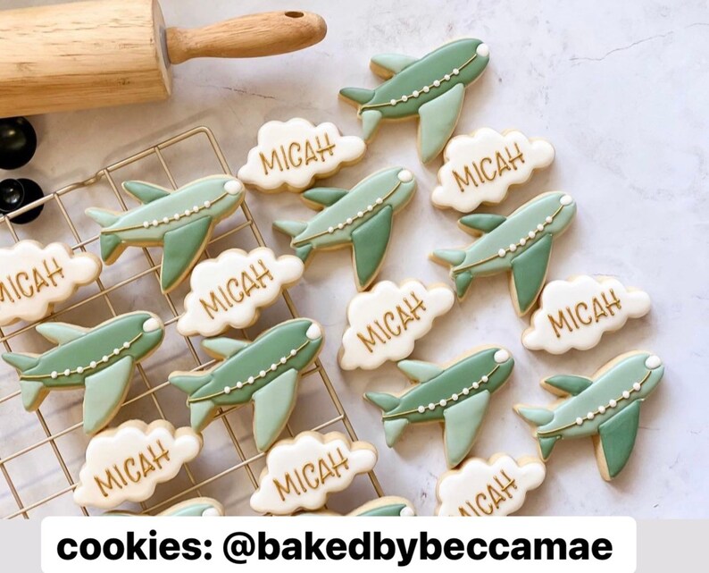 Airplane Cookie Cutter Aircraft Cookie Cutter Cookie - Etsy