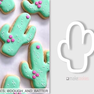 Cactus Cookie Cutter, Cookie cutters, 3d printed, Cinco de Mayo,