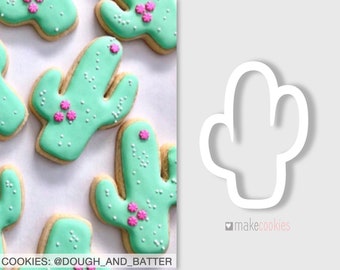 Cactus Cookie Cutter, Cookie cutters, 3d printed, Cinco de Mayo,