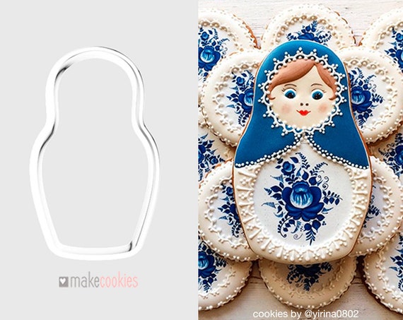 matryoshka cookie cutter