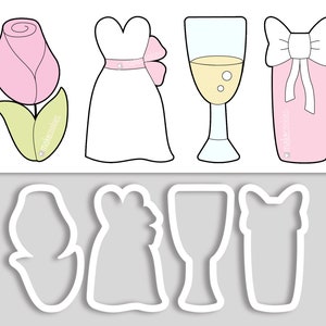 Wedding Cookie Cutter Set image 1