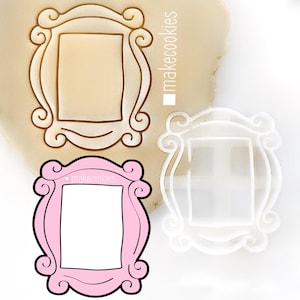 Photo Frame Cookie Cutter, Cookie Cutter, Photo Frame Cookie Cutter, Plaque Cookie Cutter