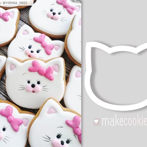 Cat Cookie Cutter, Kitten Cookie Cutter