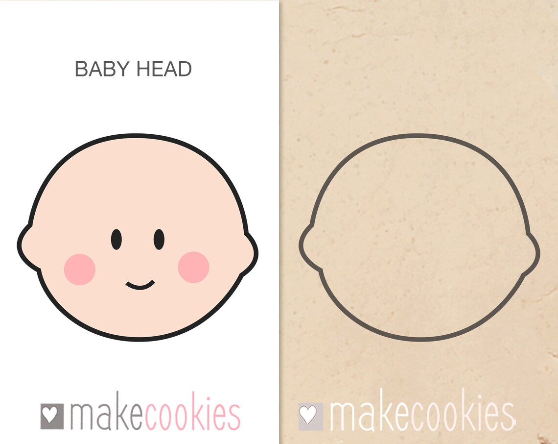 Baby Cookie Cutter Baby Shower Cookie Cutters Baby Birthday - Etsy