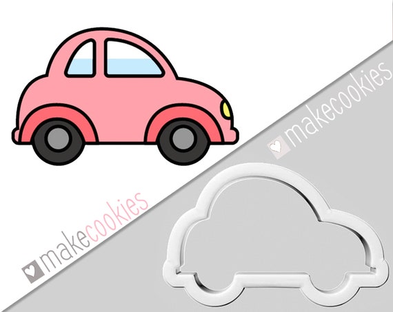 Car Cookie Cutter Baby Shower Cookie Cutters Fondant Cutters