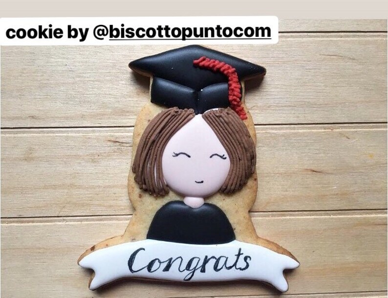Graduate Cookie Cutter Student Cookie Cutter Fondant Etsy