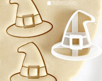 Witch Hat Cookie Cutter Stamp – Classic Halloween Baking Tool