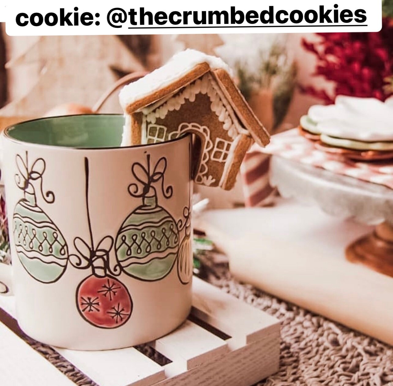 Mini Gingerbread House Mug Hanger Cookie Cutter Christmas Etsy