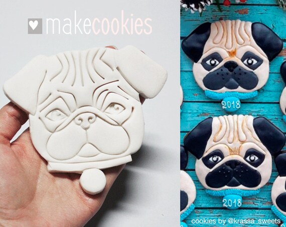 pug cookie cutter