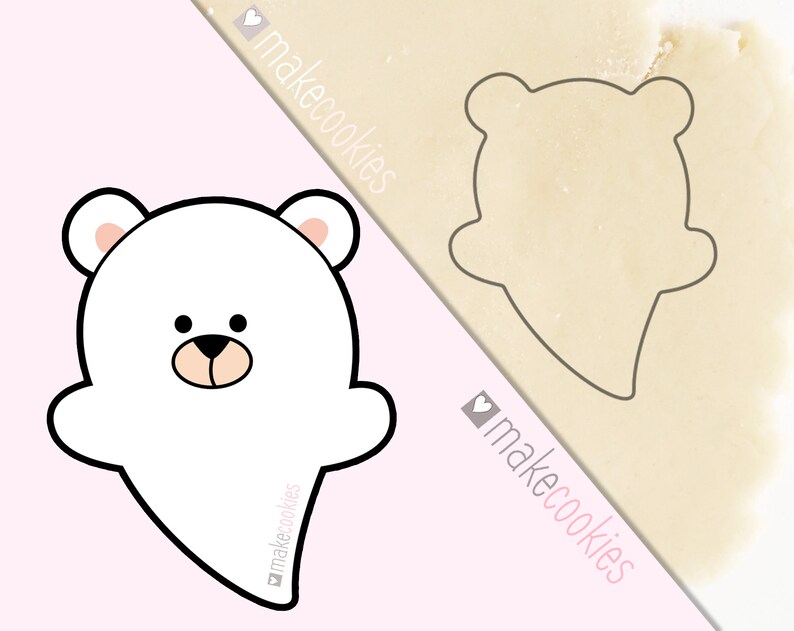 My Boo Cookie Cutter 2, Ghost Cookie Cutter, Halloween Cutters, Fondant
