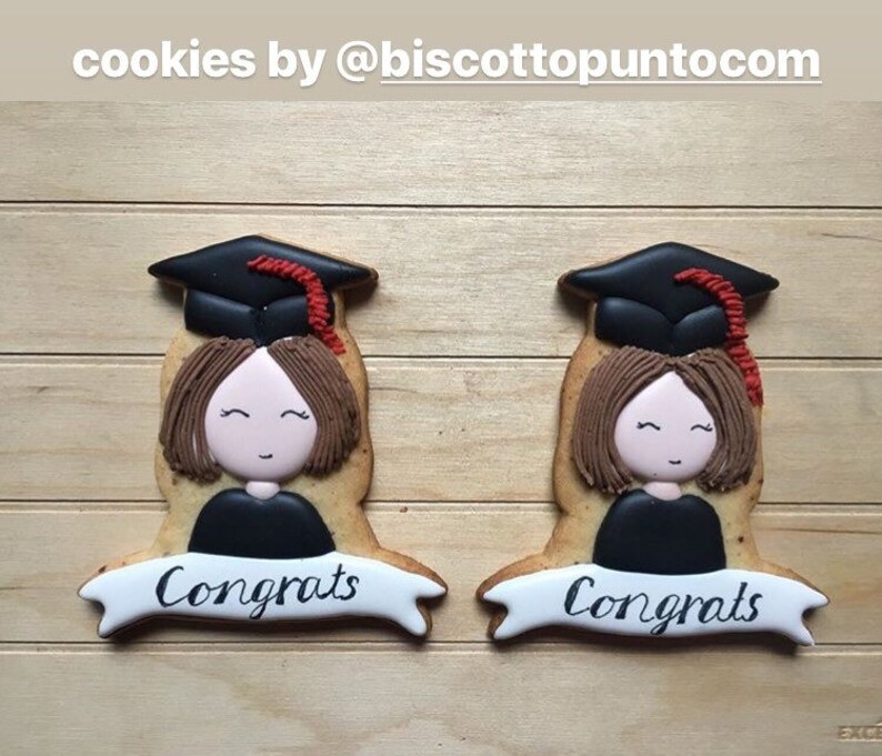 Graduate Cookie Cutter Student Cookie Cutter Fondant Etsy