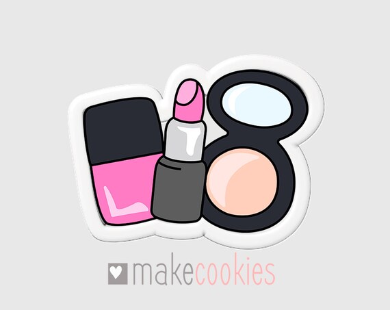 makeup cookie cutters