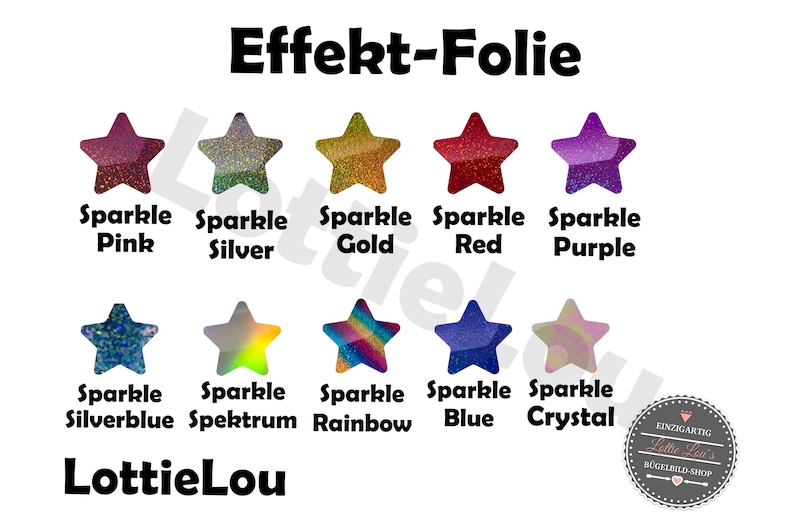 Flock glitter Effect Personalized ironing Wish text Wish Colour Iron-On Listening Flex