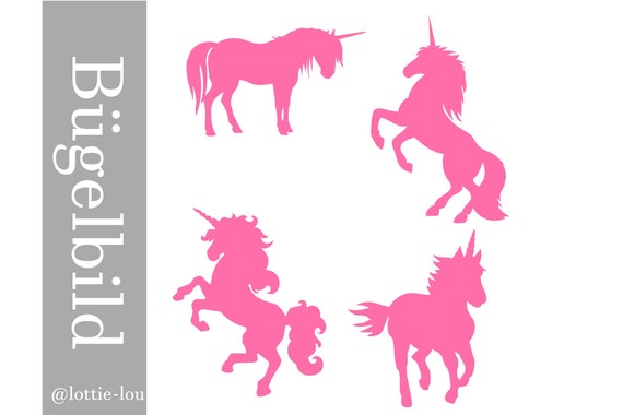 Unicorn Unicorn set iron-on transfer school child/school enrollment for the school cone or clothing