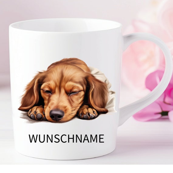 Personalisierte Dackel Dog Mom  auch mit Wunschname