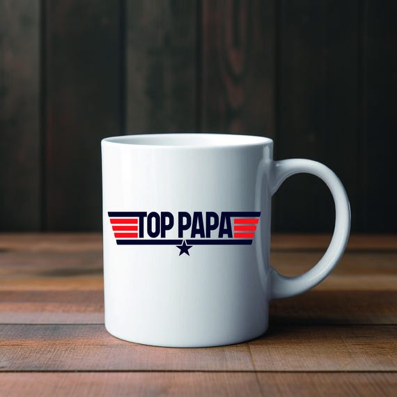 Dad Mug Top Dad – Gift for Birth – Personalized – Father’s Day Gift – Expectant Father – Baby Announcement – Dad Mug