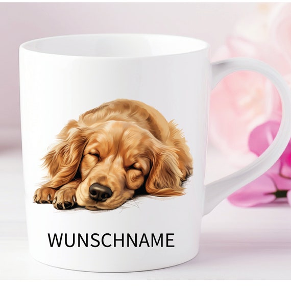 Personalisierte Golden Retriever Dog Mom  auch mit Wunschname