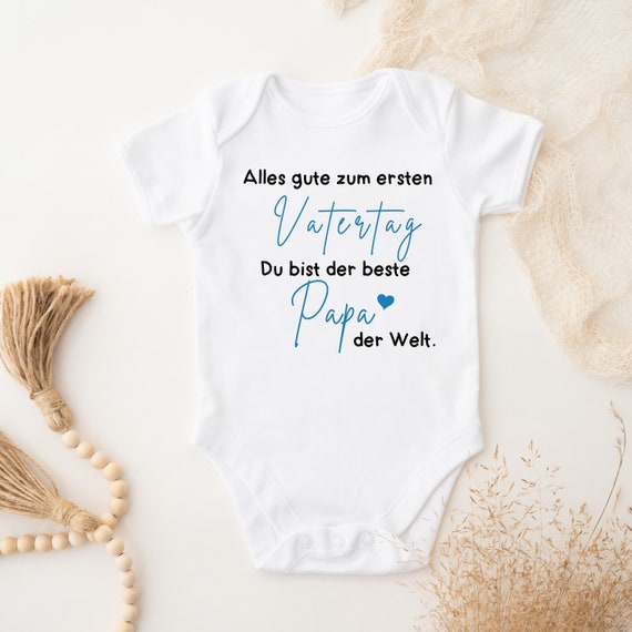 Baby Bodysuit Personalized Father's Day Gift | first father's day | announce pregnancy | Body Pregnancy Announcement | father