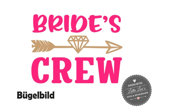 Ironing Picture Team Bride Bride Crew Diamond JGA Bachelorette Party