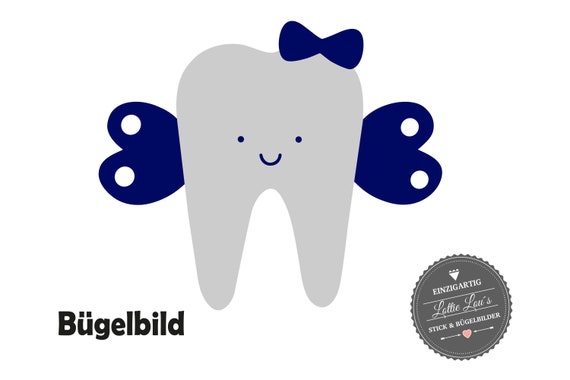Personalized ironing image/t-shirt tooth tooth fairy Tooth Fairy also with desired text Wish Color wasband wasband Flex, glitter, Flock, Effect