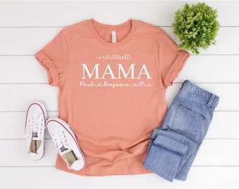 Ironing picture World's best mom with desired name Statement Shirt