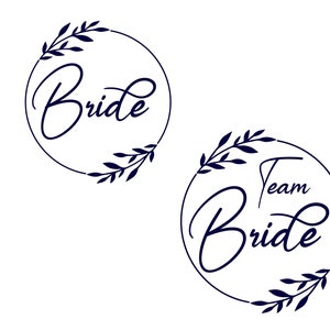 Ironing picture JGA Bride Team Bride Bride Bridal Crew also with desired name & date statement shirt