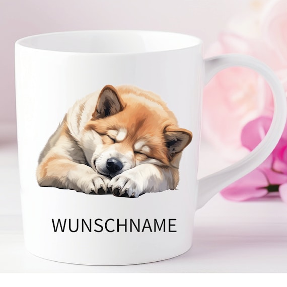 Shiba Inu cup dog dog mom personalized with name or desired text