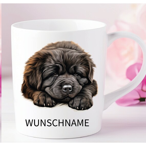 Newfoundland cup dog Dogmom personalized with name or desired text